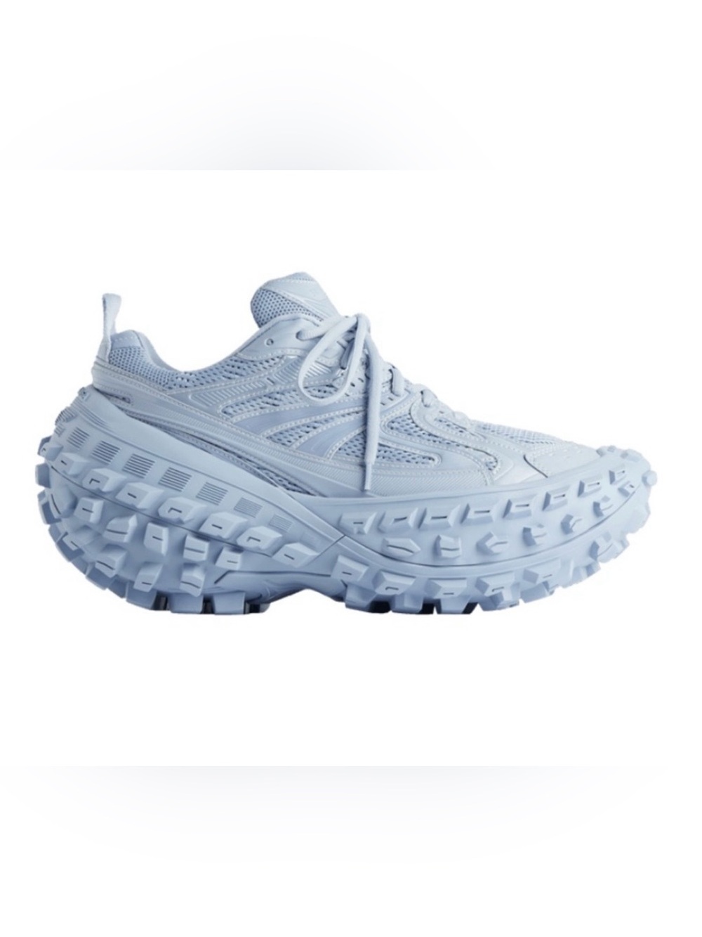 Balenciaga Men's Defender Sneaker Light Blue size 46/13